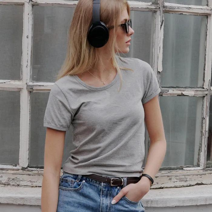 Essential Soft U Neck Tee-3 Colors