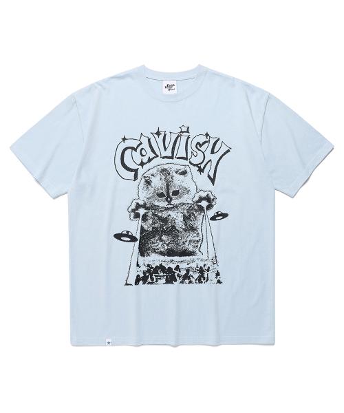 INVADER SS TEE BLUE(CV2FMUT502A)