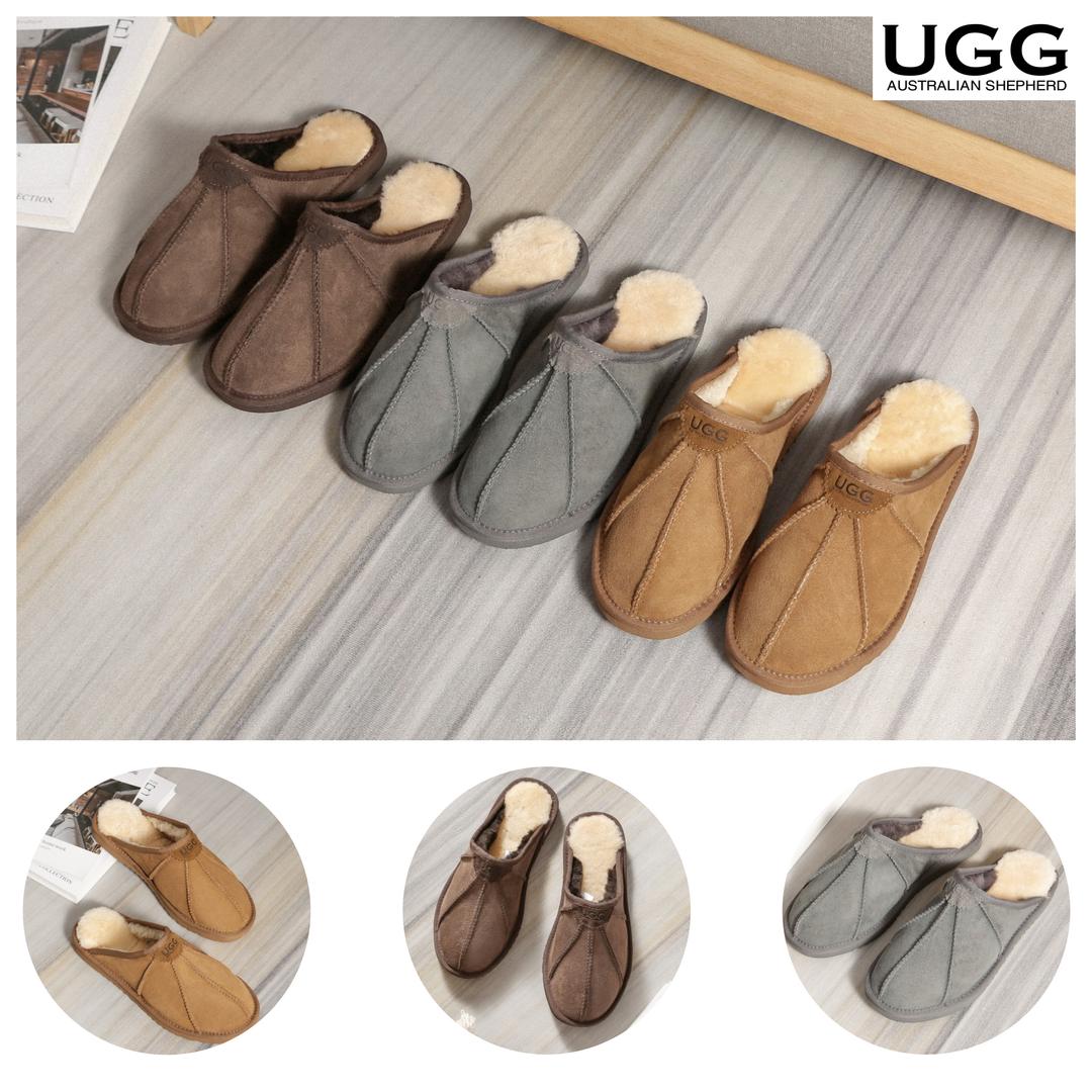UGG 양털 남성 슬리퍼 호주 에버 라파엘 실내 사무실 어그 AS2003