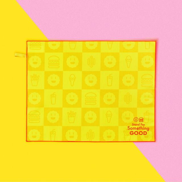 [Shake Shack X CSC] Yellow Checker Table Mat