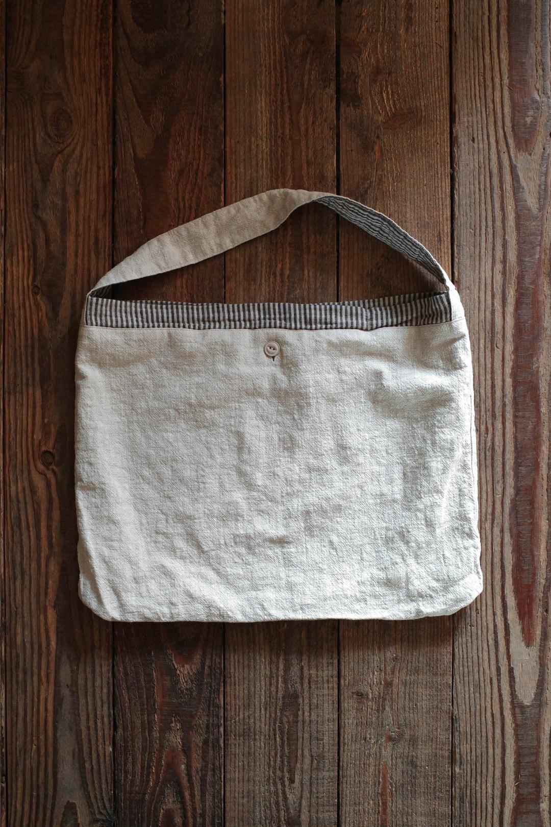 Reversible hobo bag (Ivory)