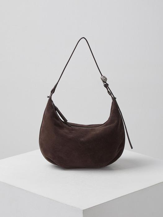 Luv moon bag(Suede brown)
