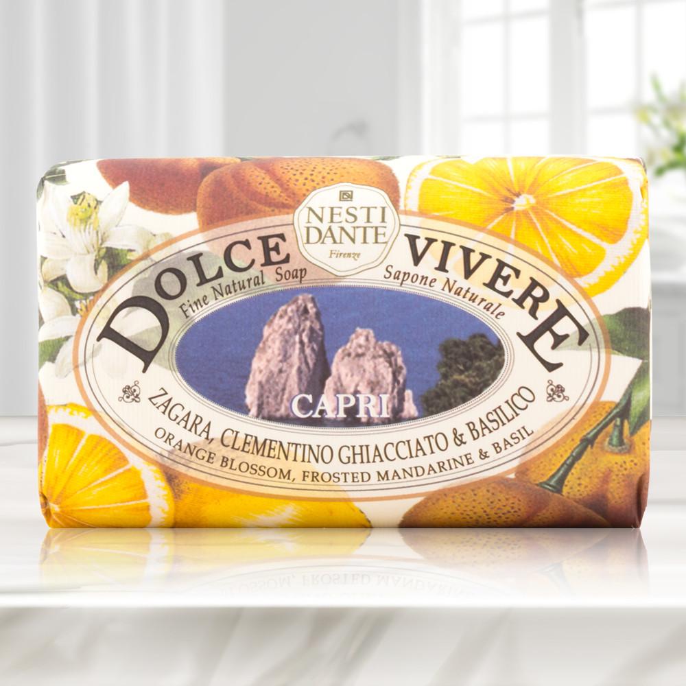 네스티단테 이탈리아 비누 돌체비베레 수제 향수 카프리 250g