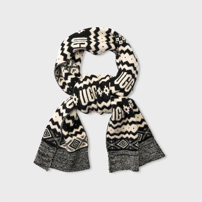 Chunky UGGIsle Scarf (BLACK MULTI)