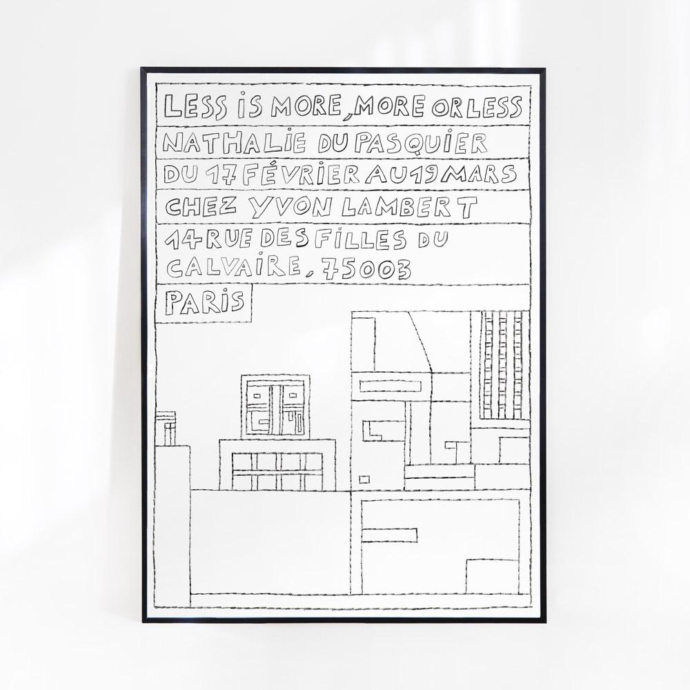 [나탈리 뒤 파스퀴에] LESS IS MORE, MORE OR LESS 33 x 46 cm