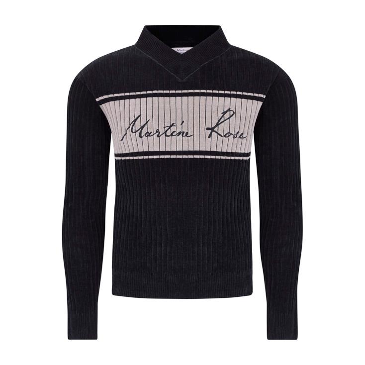 CHENILLE V-NECK JUMPER