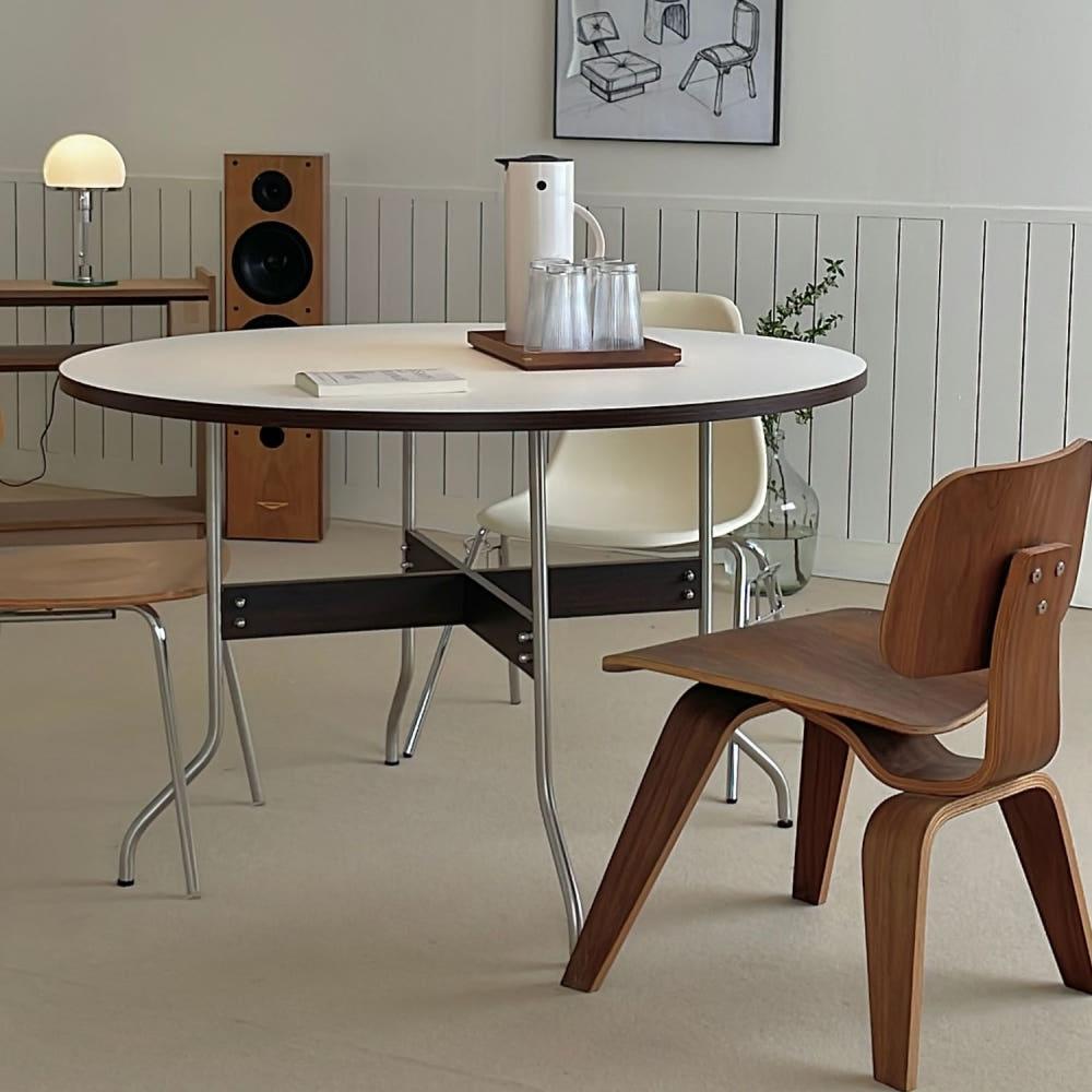 조지넬슨 스웨그 레그 라운드 다이닝 원형 테이블 100cm