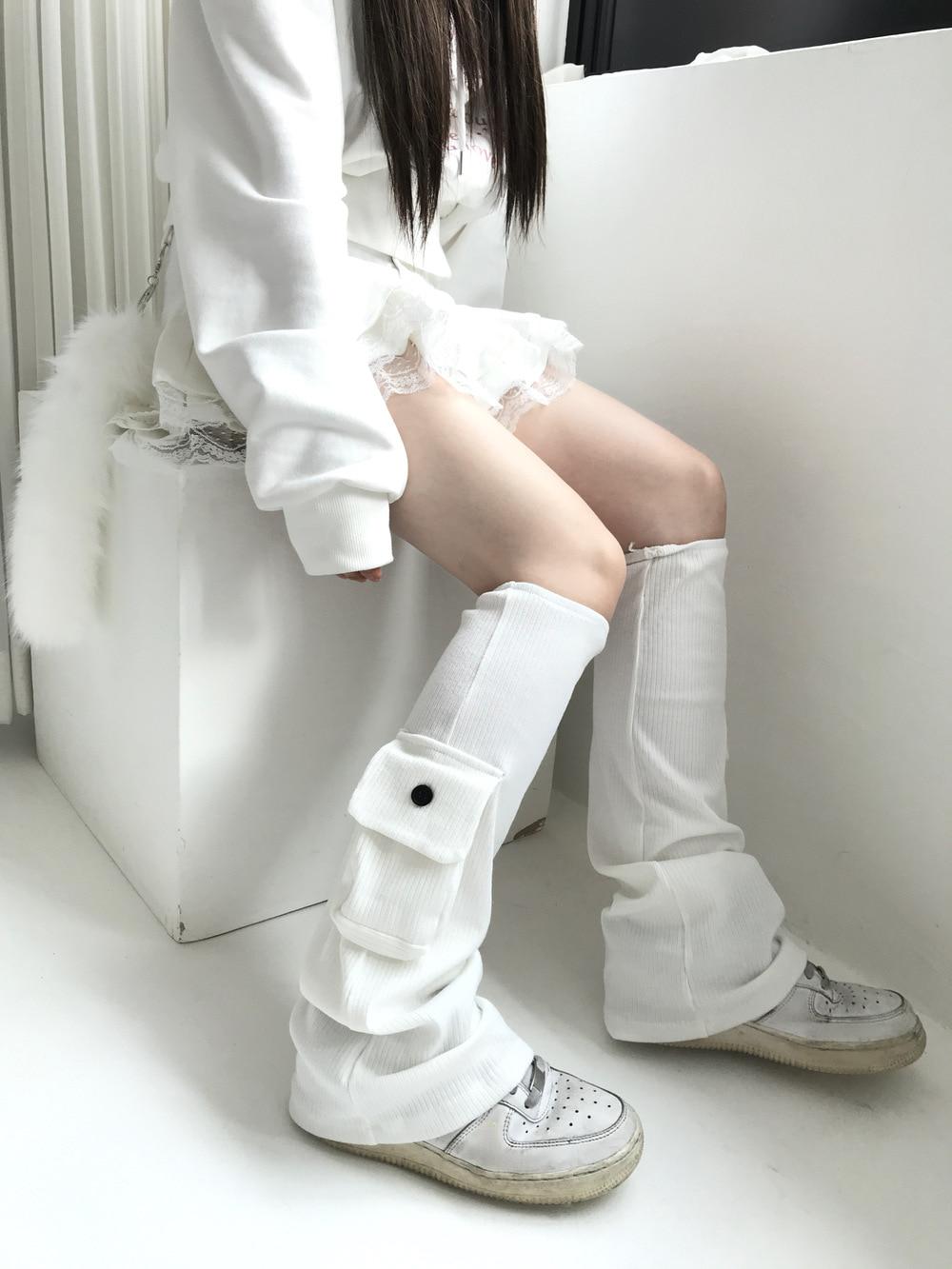 도쿄 포켓 골지 레그워머(2color)