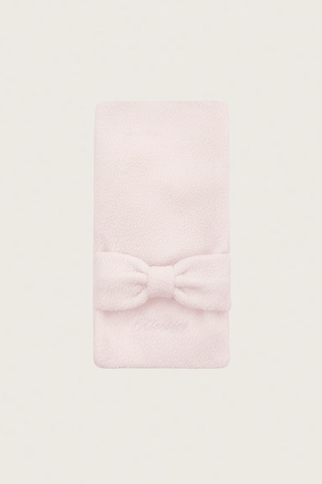 Baby ribbon muffler, Pink