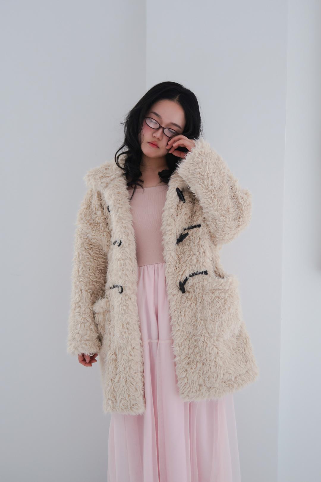 Rinto fur half coat