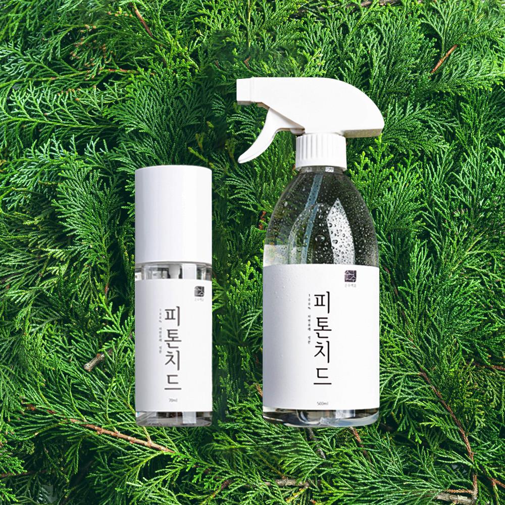 피톤치드 섬유탈취제 옷 정전기 방지 룸 스프레이 침구 패브릭 미스트 천연 필로우 홈