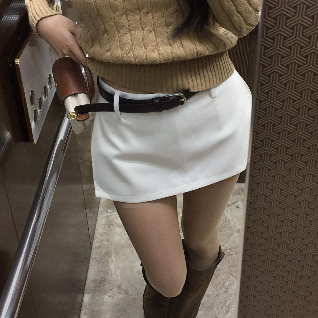 크림치즈마켓 [극찬핏~주문폭주🏆/바지안감] 누가봐도 인생핏 스커트 - sk