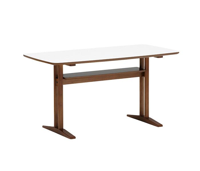 가리모쿠60 카페테이블 cafe table 1200 melamine / walnut 상판 화이트색상