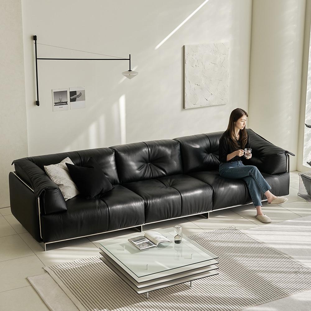 무스 가죽 소파