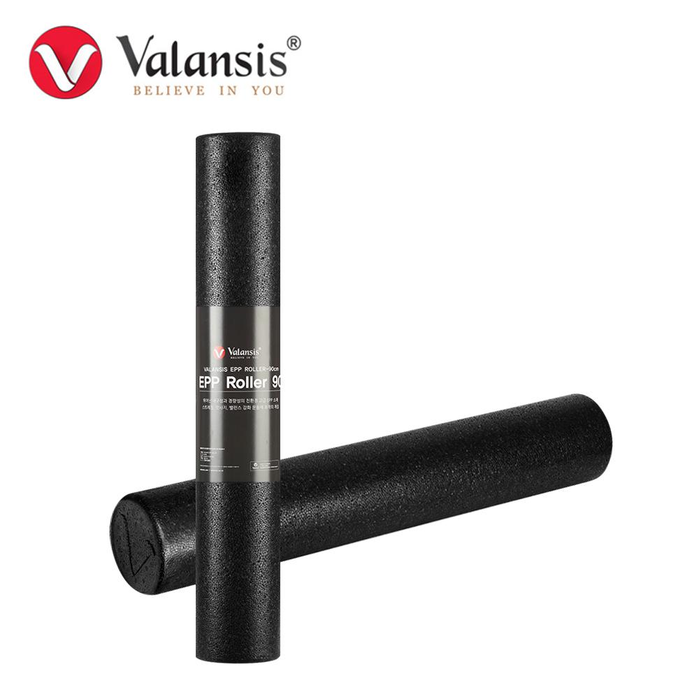 밸런시스EPP 90 폼롤러 90cm(국내산) 블랙 홈트레이닝