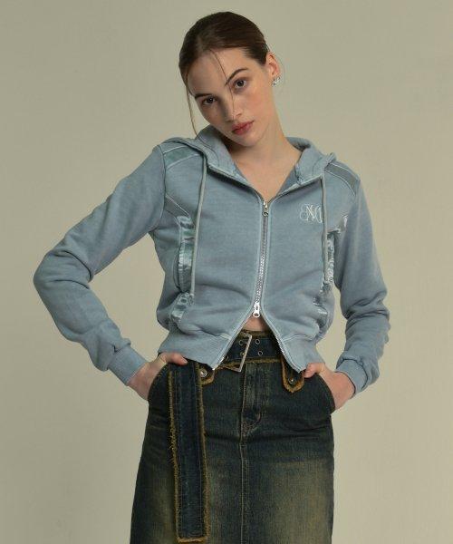 pg line zip up (sky blue)