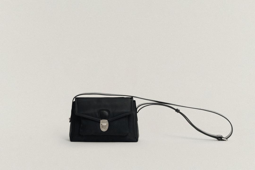 SAC VOLET TOILE SMALL BLACK