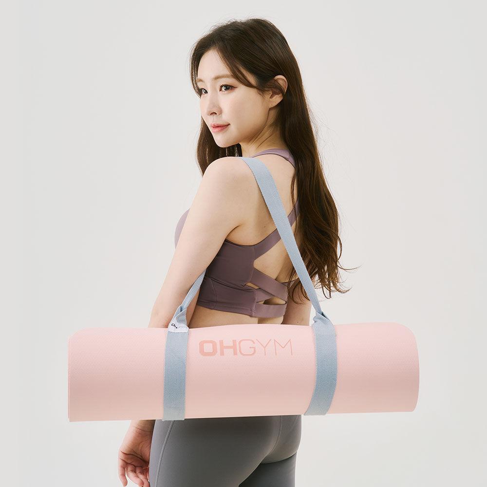 오짐 TPE 와이드 프리미엄 양면 요가매트 8MM 기본가방+매트스트랩 증정