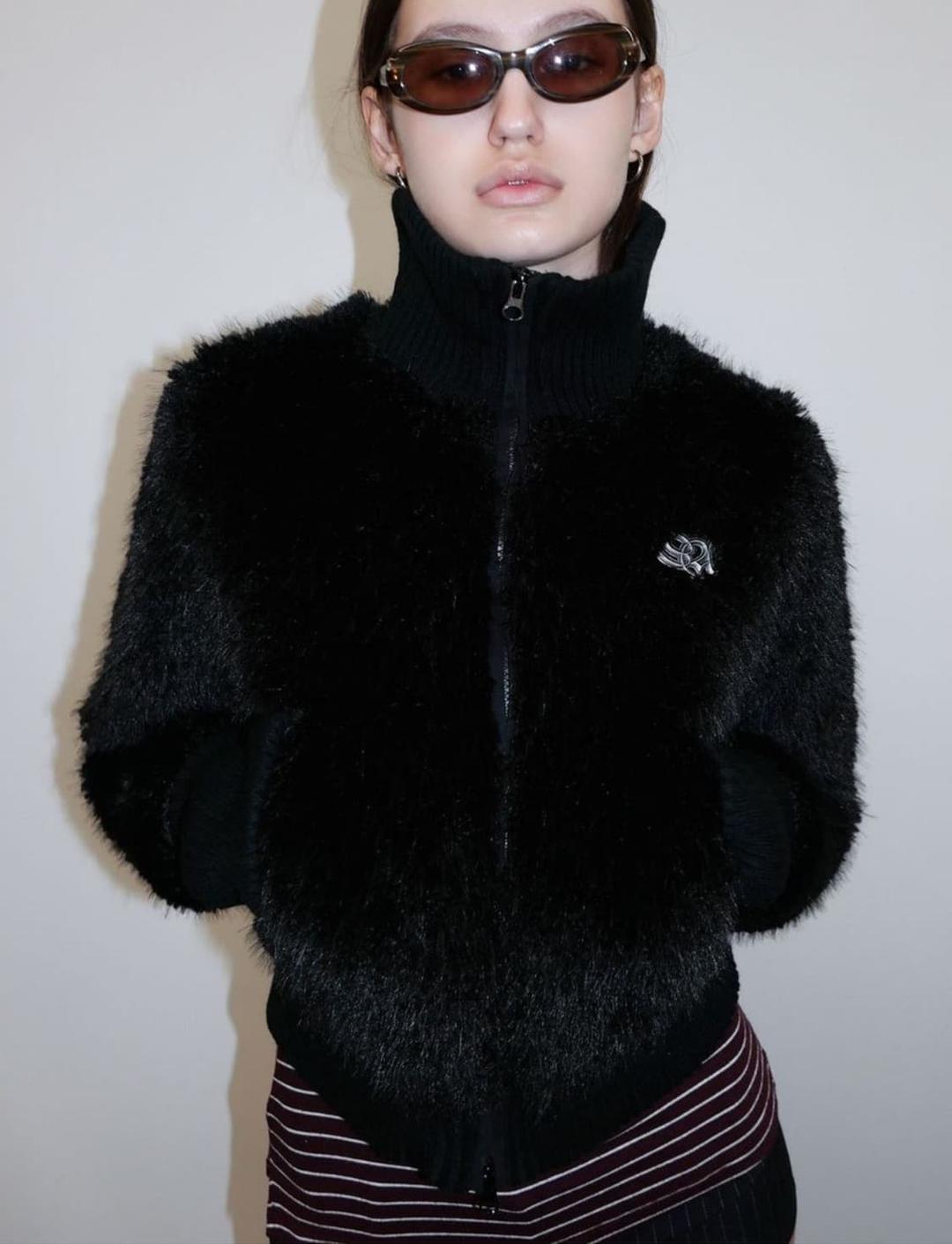 SCULPTOR 퍼 집업 자켓 (새상품) | 후루츠패밀리