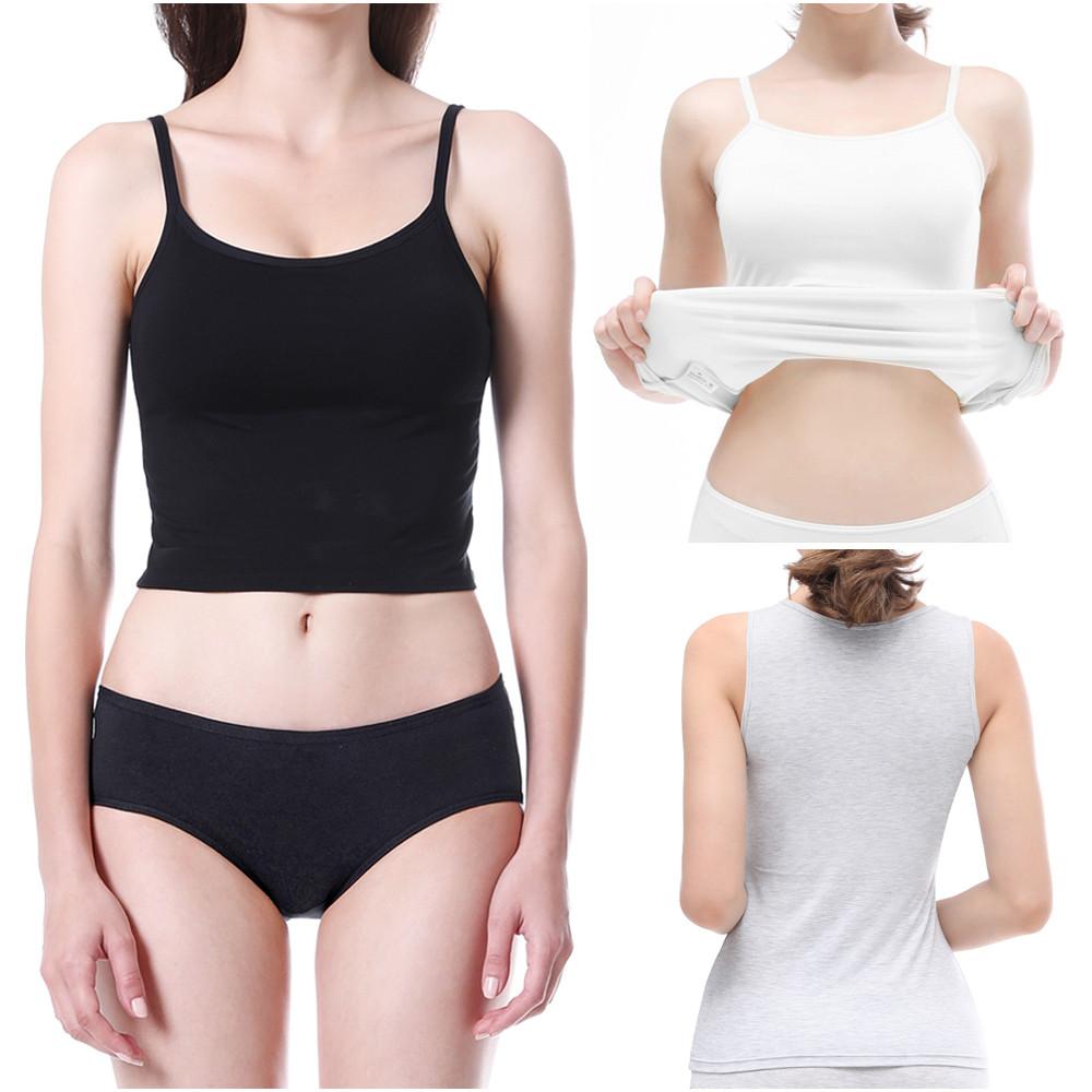 에어밤부 내장패드 노와이어 브라나시/캐미솔 롱,숏(런닝/끈형)