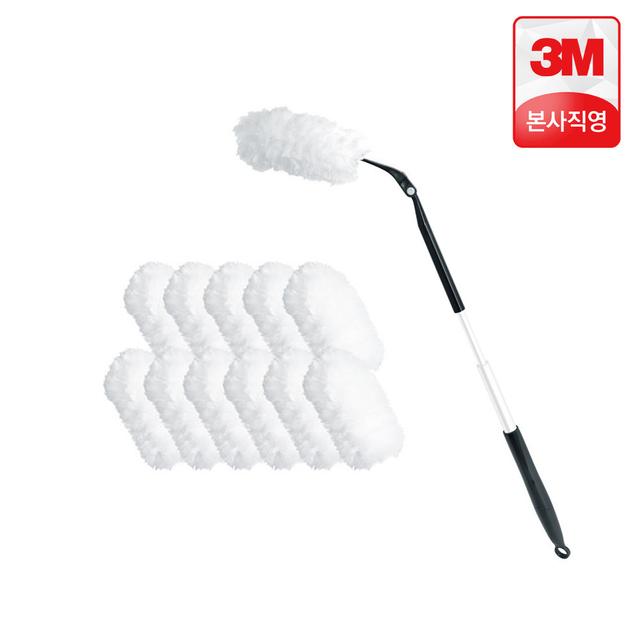 3M 올인원 먼지떨이 롱핸들 스타터팩 핸들+리필12개,1세트