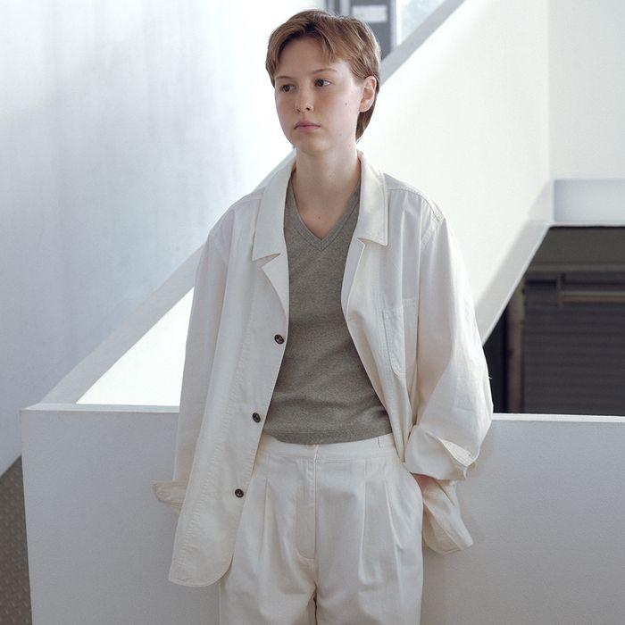 French work jacket (White)