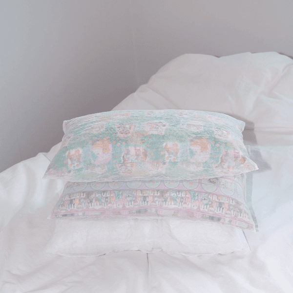 [PEP SERVICE] LAYER CUSHION - SILK ORGANZA CASE