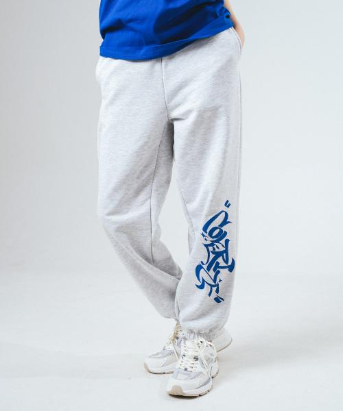 CVRZ GRAFFITI TRAINING PANTS (LIGHT MELANGE)