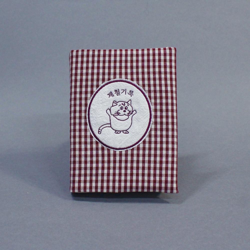 책읽자 고양이 북커버 핸드메이드 책커버 패브릭