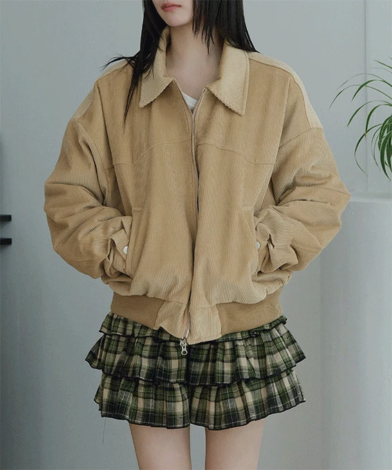 *추천* 듀크 코듀로이 누빔 점퍼 2color