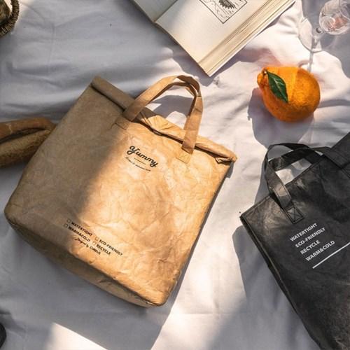 큐어스 야미 보온보냉 직장인 도시락가방 YUMMY 방수 보냉가방