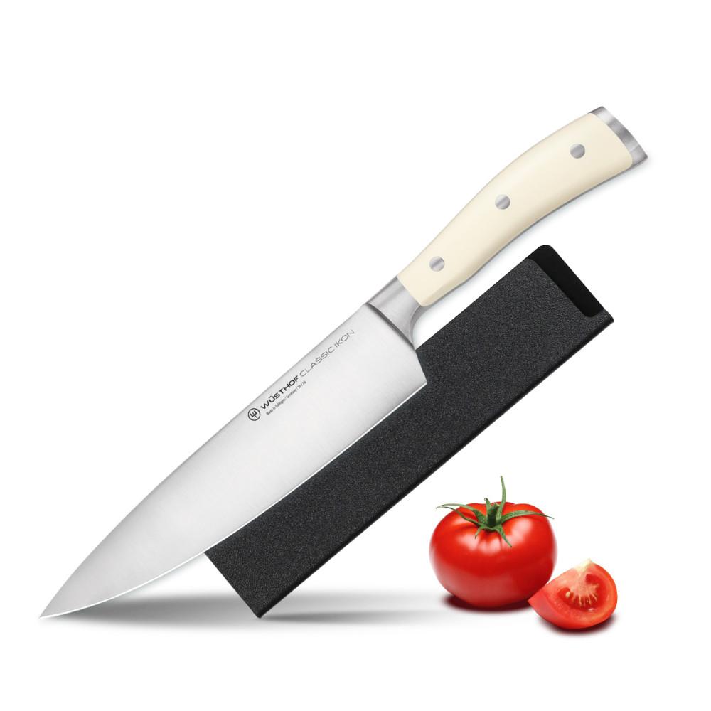 드라이작 우스토프 화이트 아이콘 크림 셰프나이프 고기 야채 정육 식칼