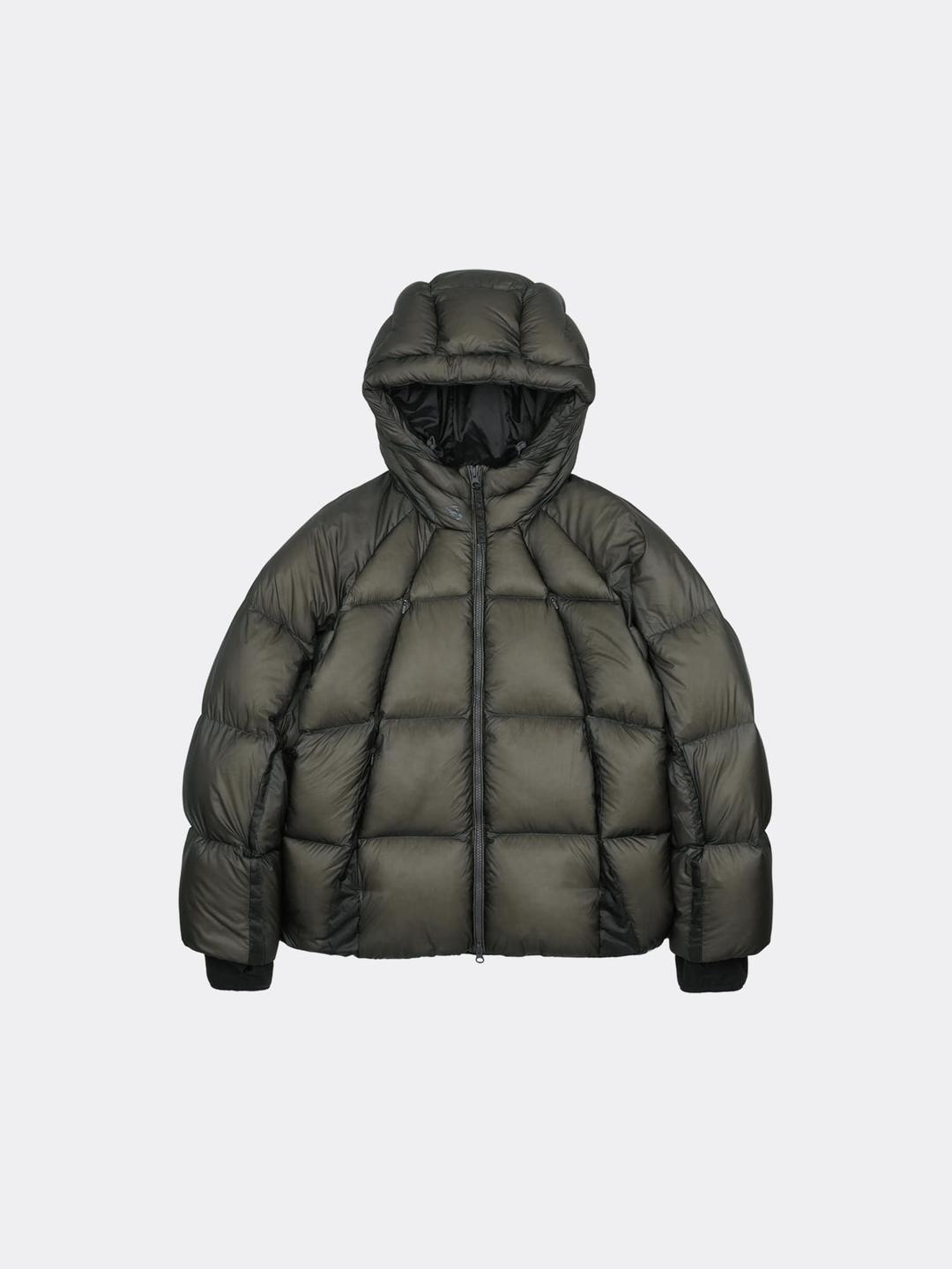 산산기어 SHADE PUFFER JACKET-CHARCOAL
