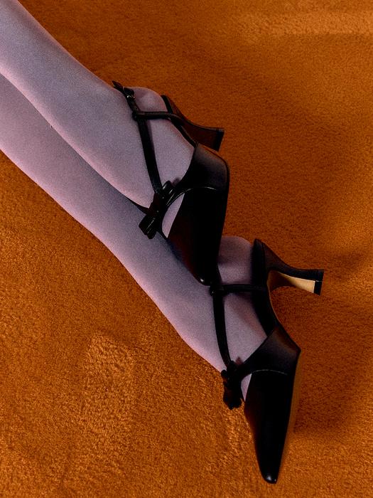 Zuri Sling-backs / black