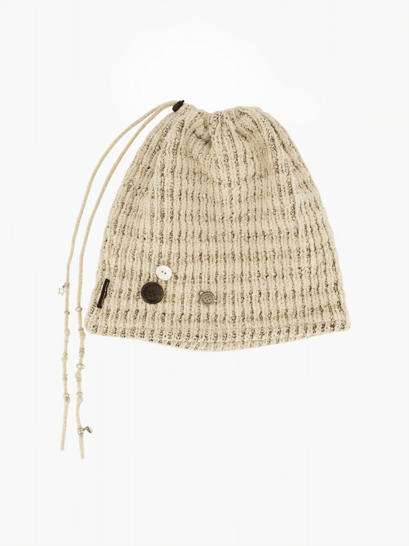 2WAY NECK BEANIE_BEIGE