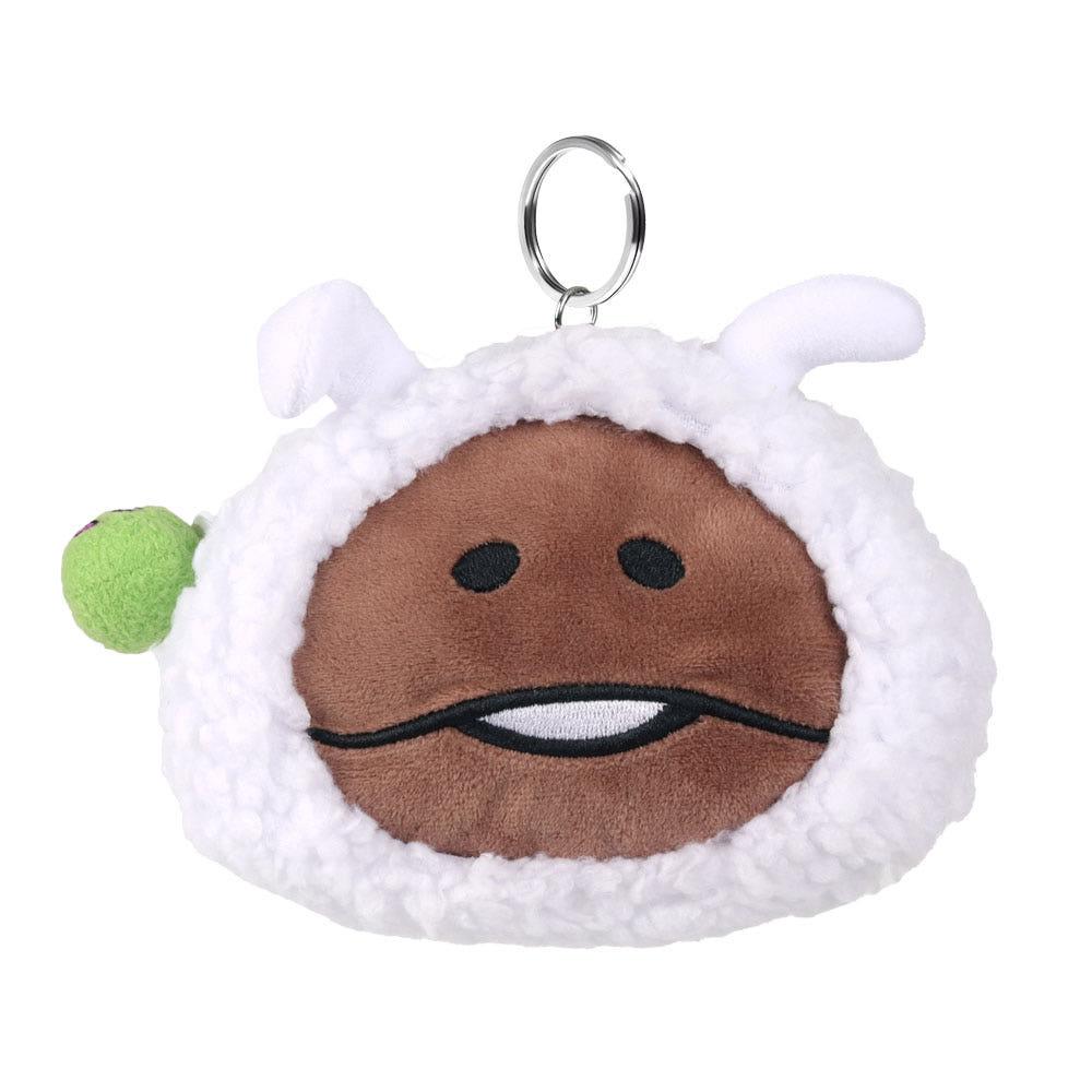 흰토끼 나메코 페이스 파우치