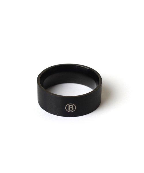SCB003 Logo black matt ring