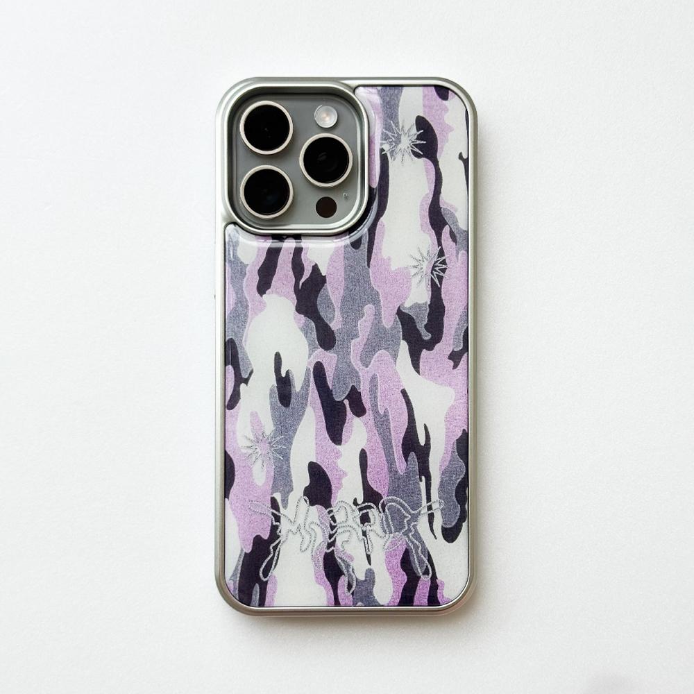 Sharpburst Camouflage Phone Case (SV_Pink)