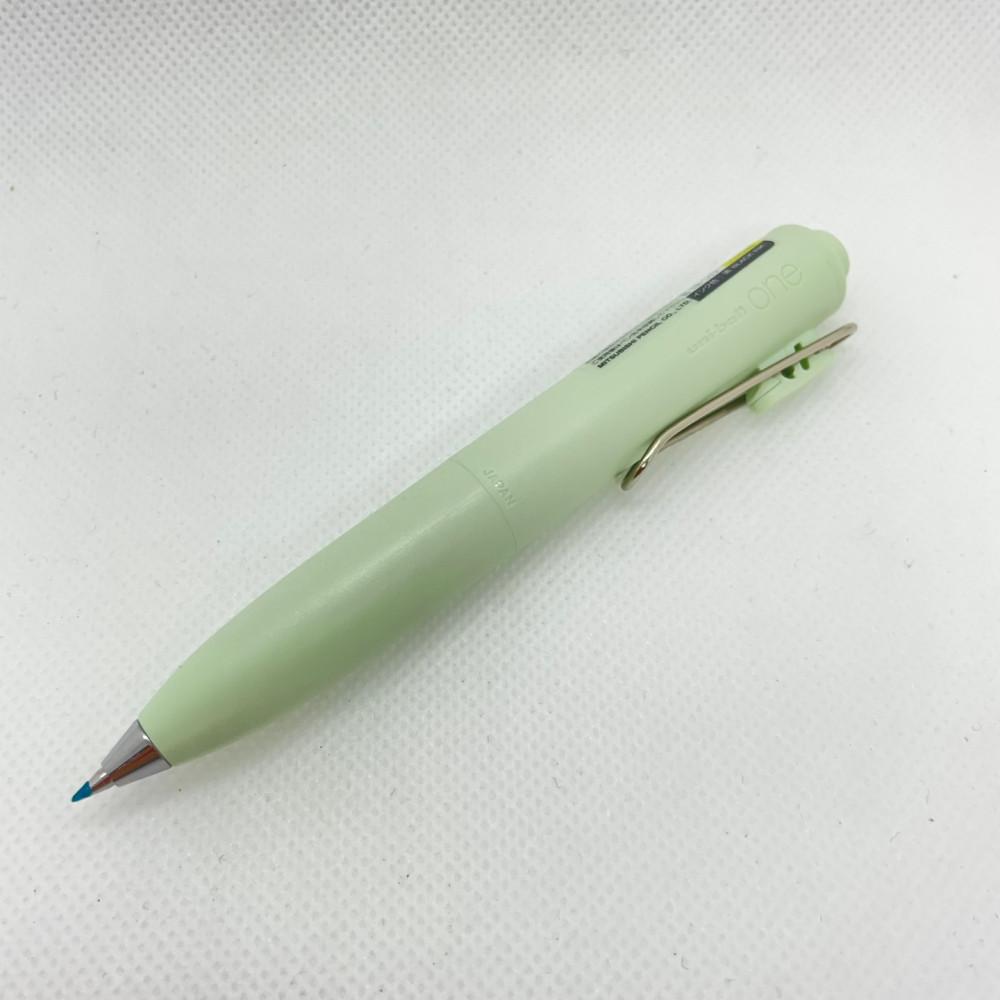 UNI 미쯔비시 유니볼 원P 볼펜 0.38mm 박하 UMNSP38.52