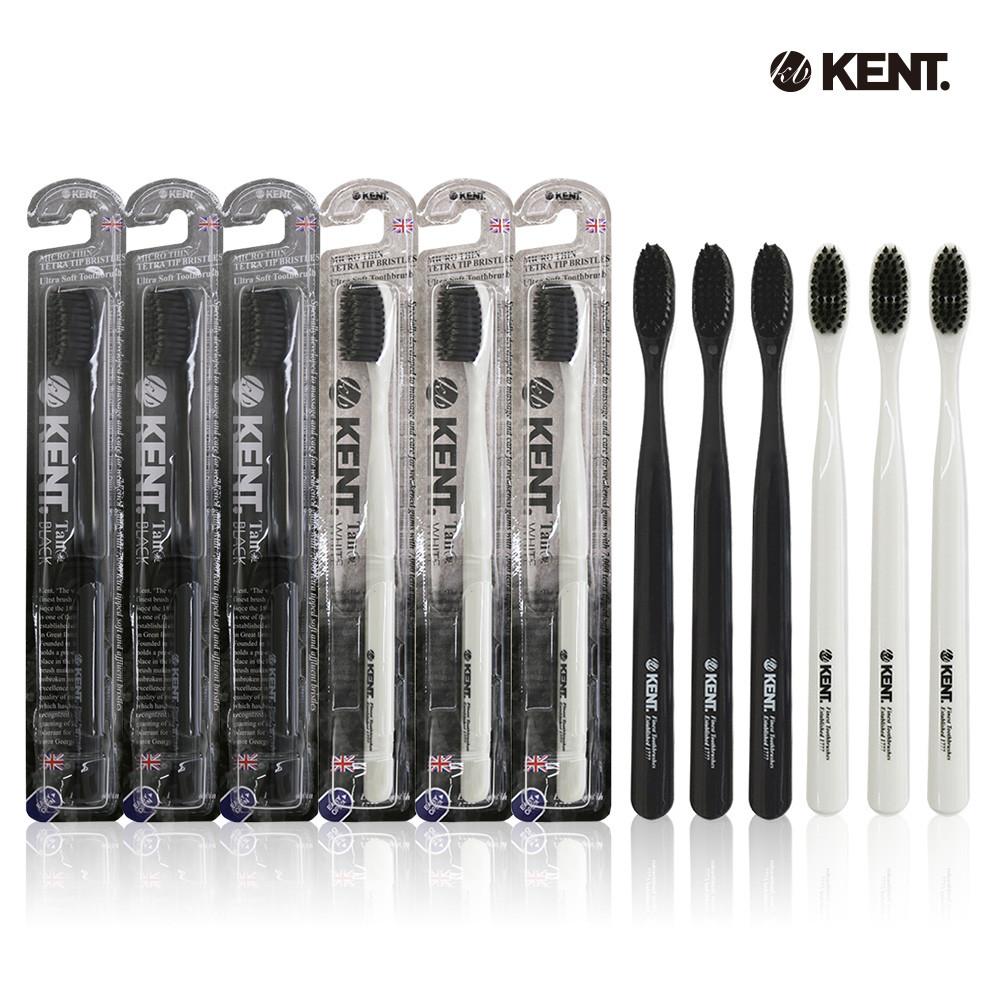 켄트 탄 초극세모 칫솔 12개