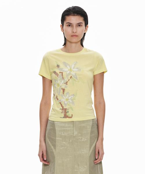 Minesweeper Tee Pale Green
