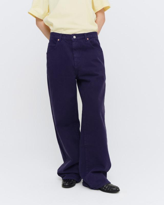 Sunrise Regular 5P pants_VTG Navy