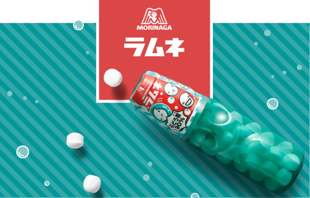 모리나가 라무네 사탕 포도당캔디