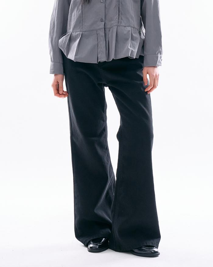 아발론 와이드 플레어 팬츠