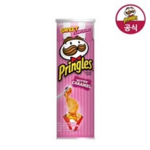 프링글스 버터카라멜, 110g, 4개