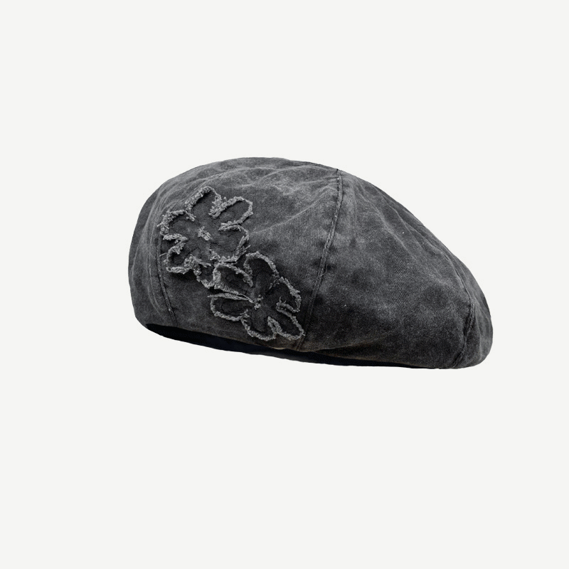 Flower Retro Beret(C140)