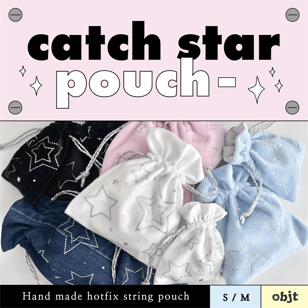 Catch star pouch -☆ / 캐치스타 파우치 S, M