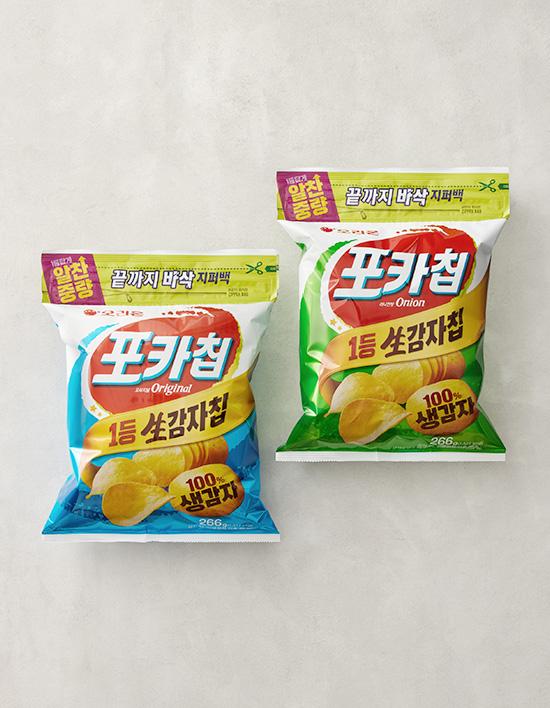 [오리온] 포카칩 지퍼백 2종 (택1)