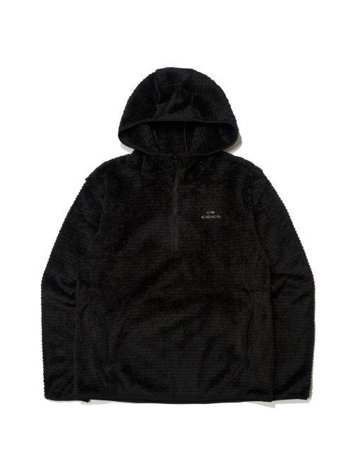 CORE (코어) β 폴라텍 하이로프트 후드 티셔츠_Black