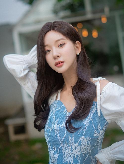 여성 수제 통가발 내츄럴 파팅 볼드펌